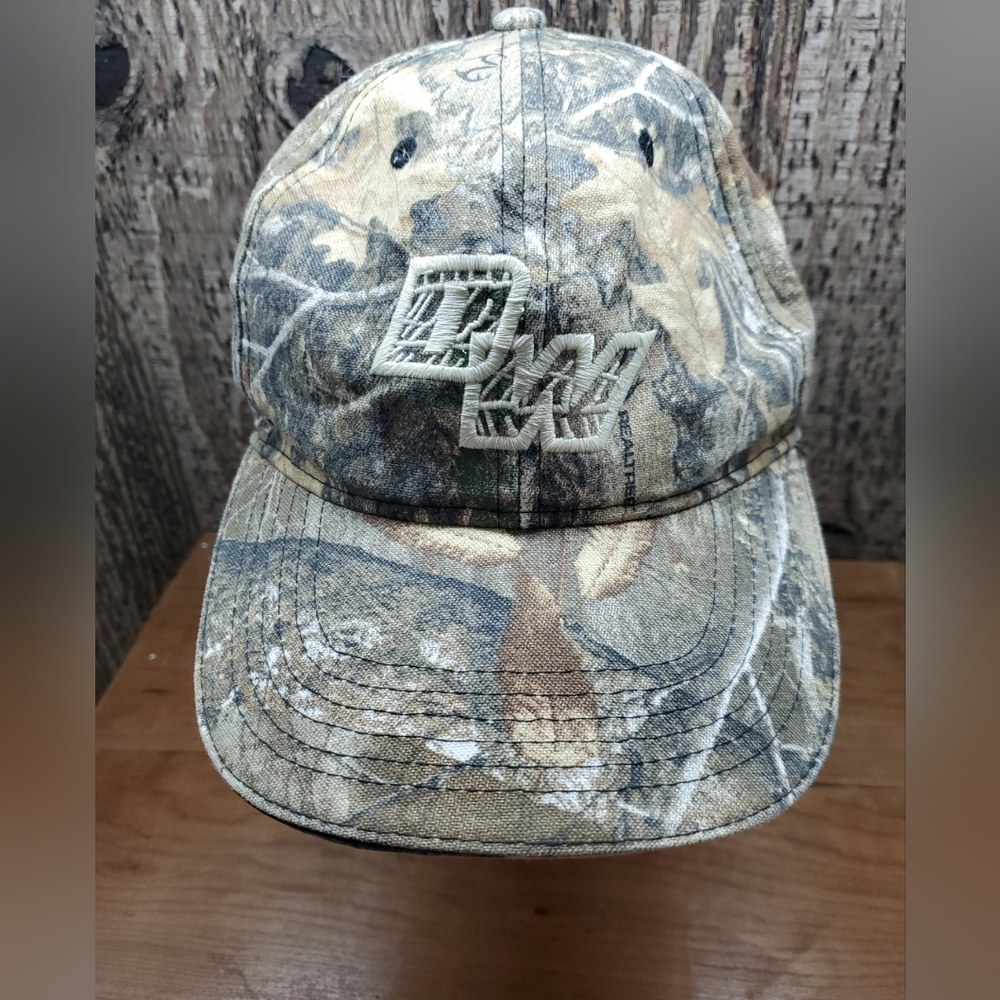 DW Realtree Camo Camouflage Adjustable Strapback Baseball Hat Cap One Size
